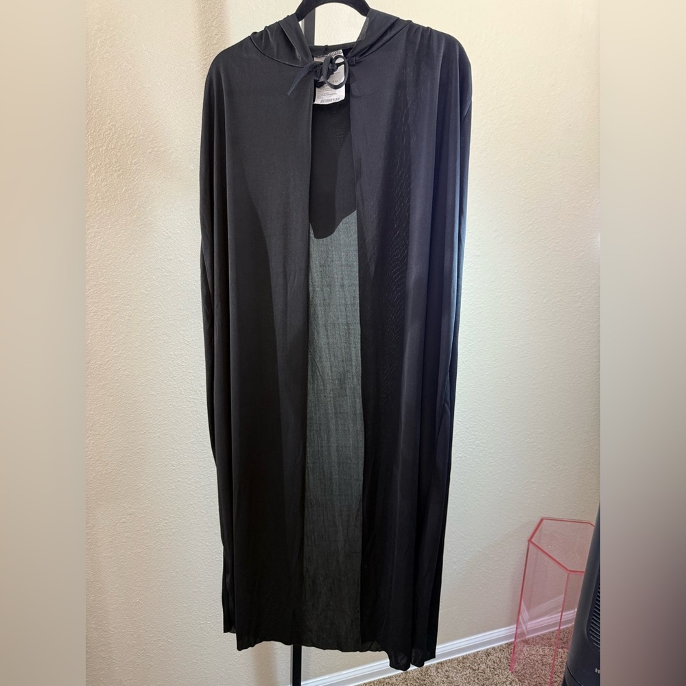 Black Polyester Cape